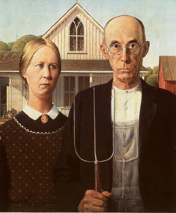 Grant Wood American Gothic